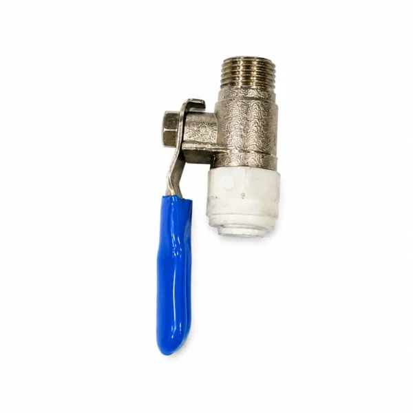 RO metal ball valve blue handle push fit - view 3