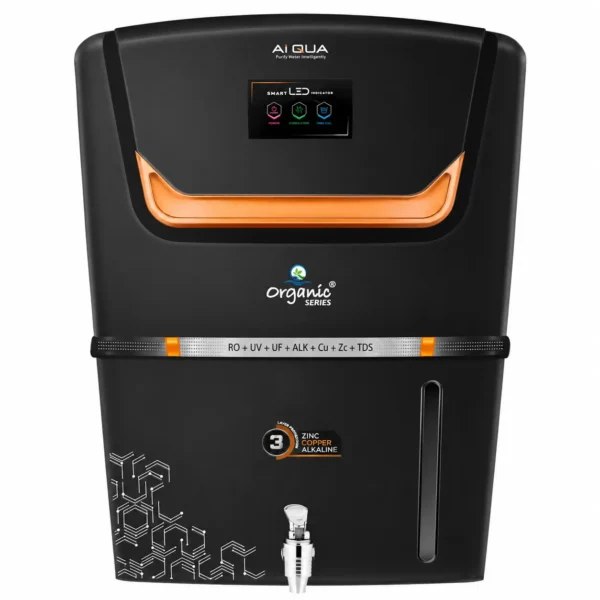 AI QUA Organic Black RO cabinet Black