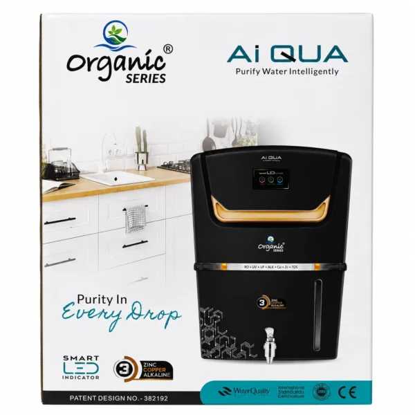 AI QUA Organic White RO cabinet White and black - view 2