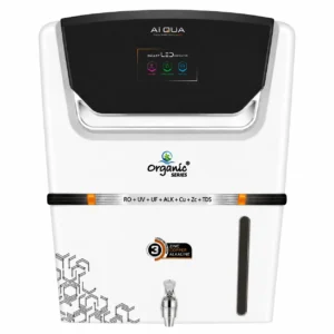 AI QUA Organic White RO cabinet White and black