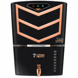Apple 7 Pro RO cabinet Black with copper accents
