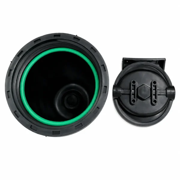 Black 10 inch RO pre-filter housing - view 2