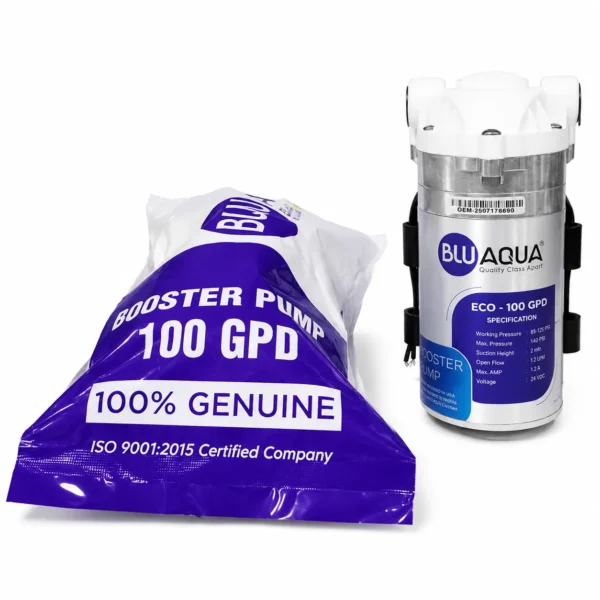 Blu Aqua ECO 100 GPD RO booster pump