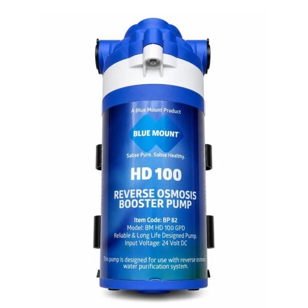 Blue Mount HD 100 GPD RO booster pump 24V