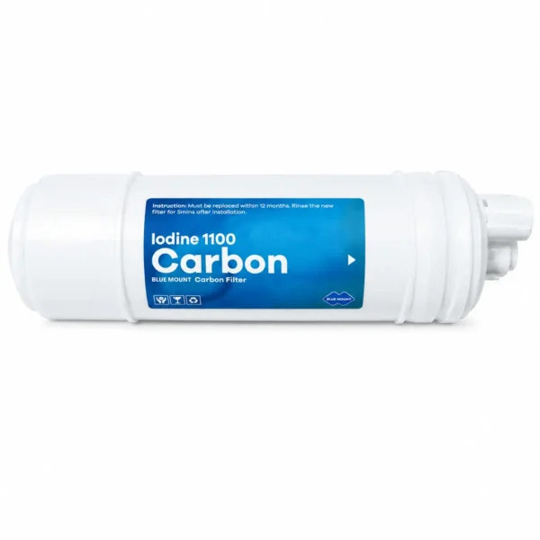 Blue Mount Iodine 1100 inline carbon filter