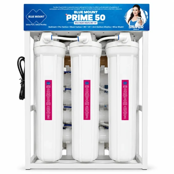 Blue Mount Prime 50 LPH commercial RO plant