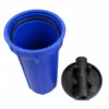 Blue 10 inch RO pre-filter housing - view 3