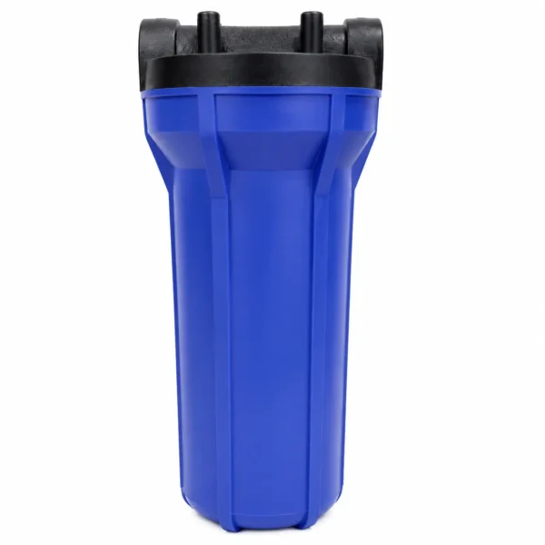 Blue 10 inch RO pre-filter housing