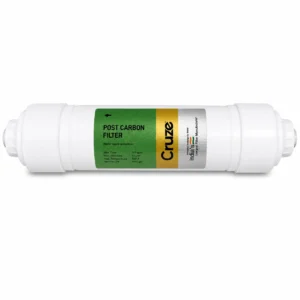 Cruze 8 inch post carbon inline filter