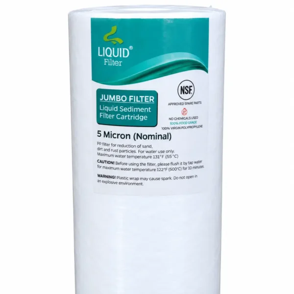 Liquid Filter 20 inch jumbo spun sediment filter 5 micron - view 3