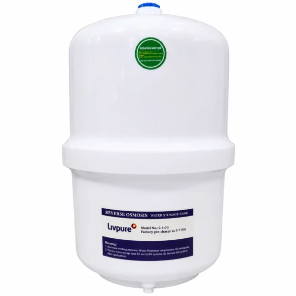 Livpure L-4.0G 4 gallon hydrostatic RO tank