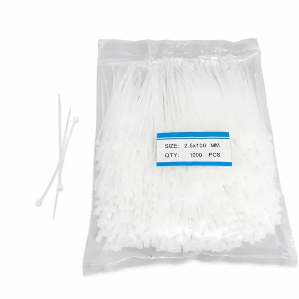 Mini nylon cable ties 100mm