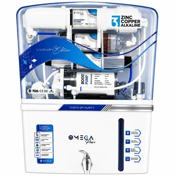 OMEGA Pro+ Luxury White RO cabinet White and blue - view 2
