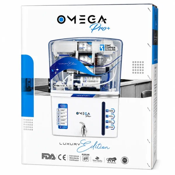 OMEGA Pro+ Luxury White RO cabinet White and blue - view 3
