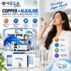 OMEGA Pro+ Luxury Edition RO water purifier transparent cabinet – view 3