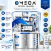 OMEGA Pro+ Luxury Edition SS 304 stainless steel RO water purifier – view 2