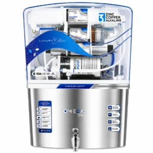 OMEGA Pro+ Luxury Edition SS 304 stainless steel RO water purifier