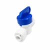 RO inlet ball valve 1/4 QC thread - view 2