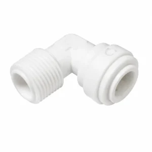 RO pump elbow 3/8 inch push fit