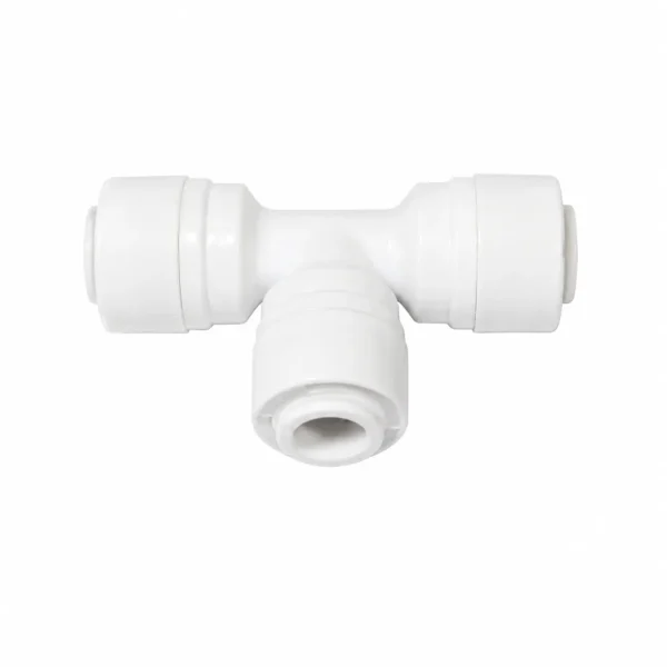 RO union tee 1/4 inch push fit