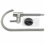 SUS304 stainless steel RO faucet swan neck