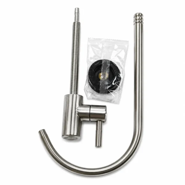 SUS304 stainless steel RO faucet swan neck - view 4