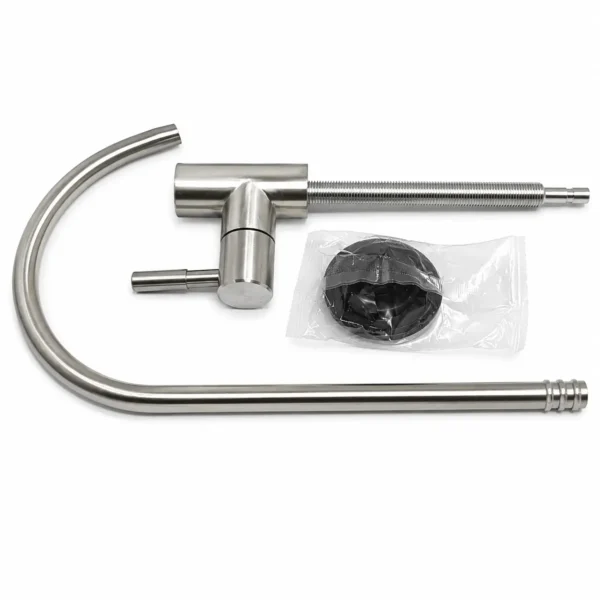 SUS304 stainless steel RO faucet swan neck
