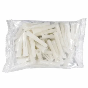 White plastic wall plug gitti 50 pcs