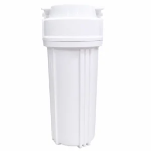 White 10 inch RO pre-filter housing